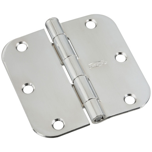 National Hardware - N830-179 - 3-1/2 in. L Polished Chrome Door Hinge - 1/Pack