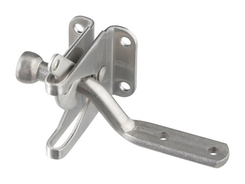National Hardware - N342-600 - Silver Stainless Steel Automatic Gate Latch