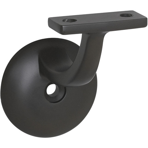 National Hardware - N332-916 - Black Zinc Handrail Bracket 3.10 in. L 250 lb.