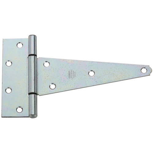 National Hardware - N129-239 - 8 in. L Zinc-Plated Extra Heavy Duty T-Hinge - 2/Pack