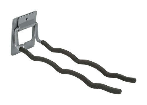 National Hardware - N112-052 - 12.4 in. L Powder Coated Gray Steel Large Flip-Up Tool Hook 20 lb. capacity