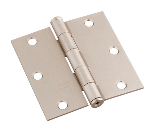 National Hardware - N830-250 - 3 in. L Satin Nickel Door Hinge - 1/Pack