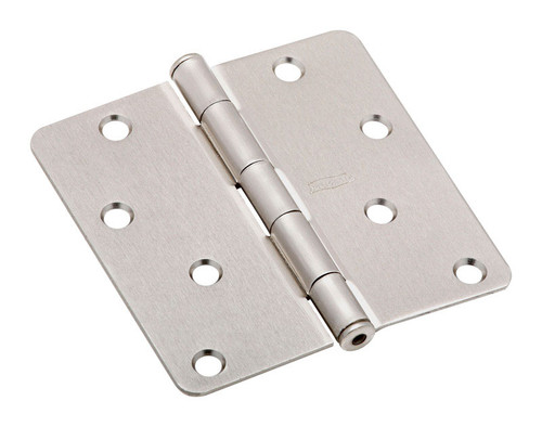 National Hardware - N830-246 - 4 in. L Satin Nickel Door Hinge - 1/Pack