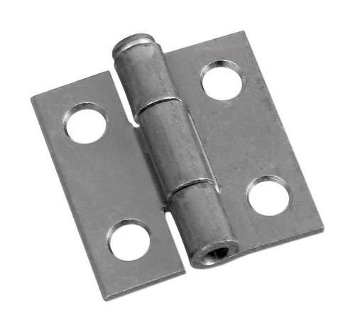 National Hardware - N141-606 - 1 in. L Zinc-Plated Narrow Hinge - 2/Pack