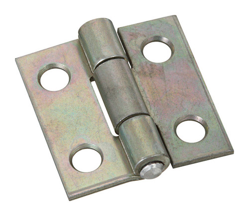National Hardware - N145-920 - 1 in. L Zinc-Plated Narrow Hinge - 2/Pack