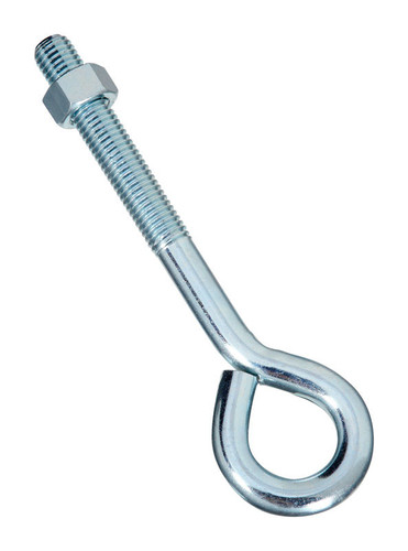 National Hardware - N347-674 - 5/8 in. x 8 in. L Zinc-Plated Steel Eyebolt Nut Included