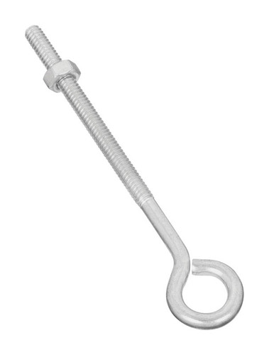 National Hardware - N221-135 - 1/4 in. x 5 in. L Zinc-Plated Steel Eyebolt Nut Included