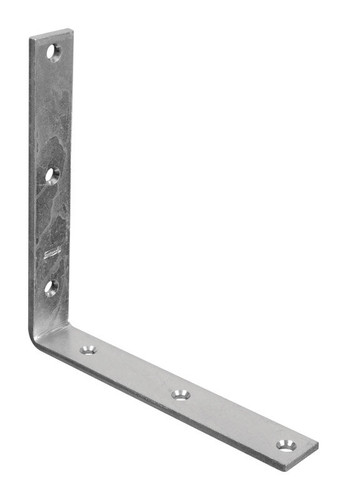 National Hardware - N220-178 - 8 in. H x 1.25 in. W x 0.22 in. D Zinc-Plated Steel Inside Corner Brace