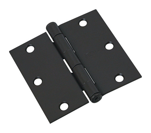 National Hardware - N830-323 - 3-1/2 in. L Oil Rubbed Bronze Door Hinge - 3/Pack