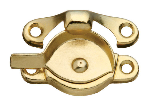 National Hardware - N148-684 - Brass-Plated Gold Die-Cast Zinc Sash Lock - 1/Pack