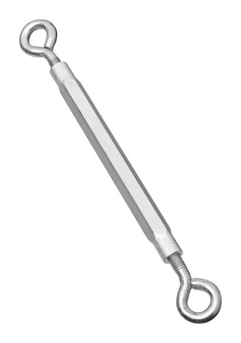 National Hardware - N221-770 - Zinc-Plated Aluminum/Steel Turnbuckle 215 lb. capacity 16 in. L