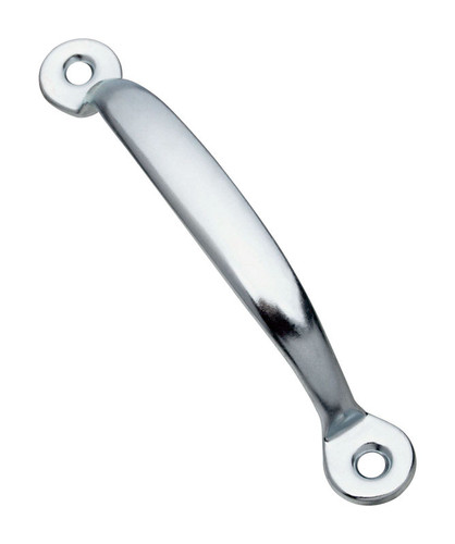 National Hardware - N117-713 - 4-3/4 in. L Zinc-Plated Silver Steel Door Pull