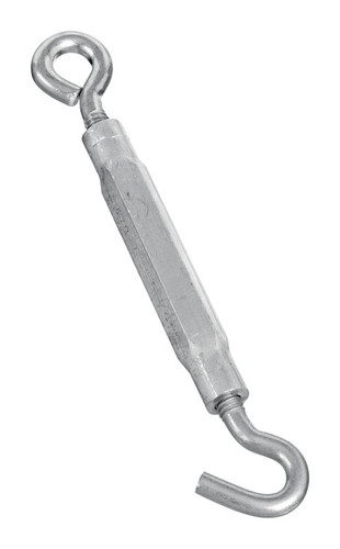 National Hardware - N221-861 - Zinc-Plated Aluminum/Steel Turnbuckle 90 lb. capacity 7.5 in. L