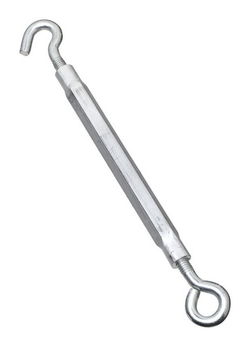 National Hardware - N221-895 - Zinc-Plated Aluminum/Steel Turnbuckle 215 lb. capacity 16 in. L