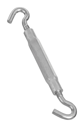 National Hardware - N222-000 - Zinc-Plated Aluminum/Steel Turnbuckle 90 lb. capacity 7.5 in. L