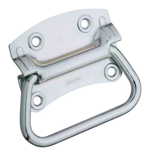 National Hardware - N117-077 - Chest Handle Zinc-Plated Steel 4 in. - 1/Pack Chest Handle