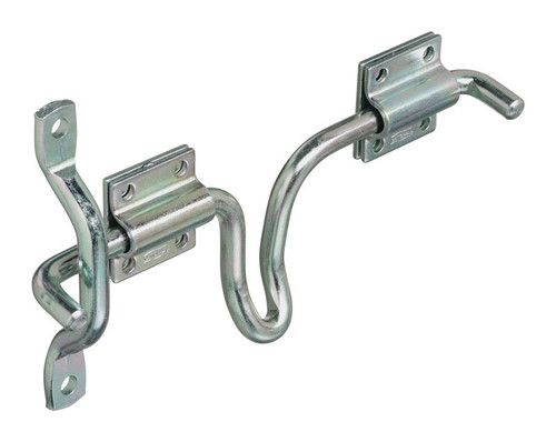 National Hardware - N160-747 - Zinc-Plated Silver Steel Sliding Bolt Door/Gate Latch