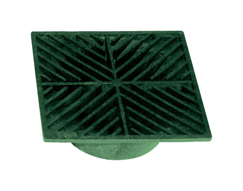 NDS - 0007 - 5 in. Green Square Polyolefin Drain Grate