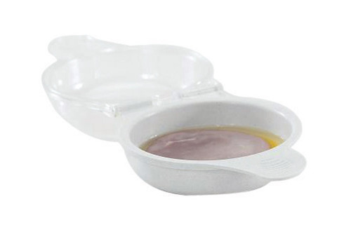 Nordic Ware - 60510 - 4-3/4 in. W x 6-21/32 in. L Clear Plastic Microwave Egg N' Muffin Breakfast Pan