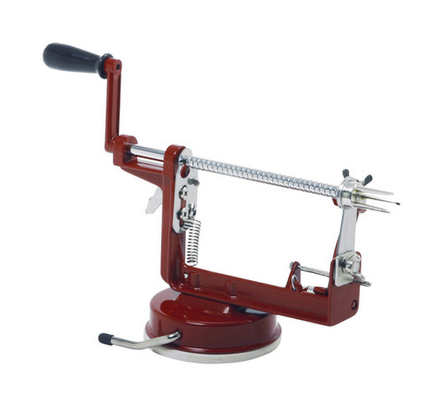 Norpro - 866R - Apple Master 5 in. W x 9.75 in. L Red Cast Iron Slicer and Corer