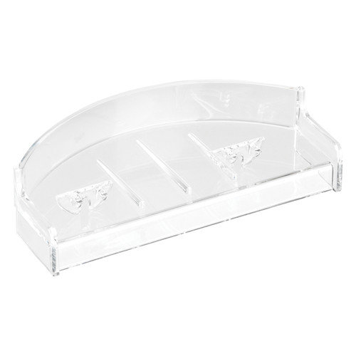 OakBrook - 297-29OB - Clear Plastic Soap Dish