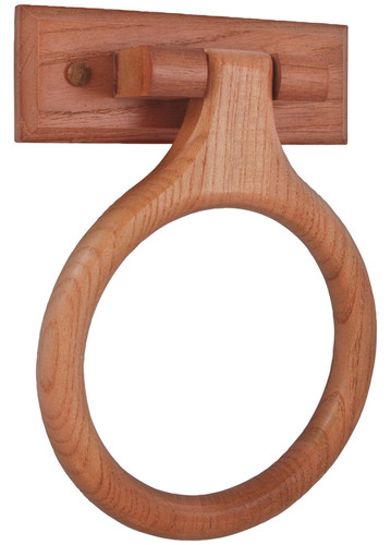 OakBrook - 1659840 - Exquisite Oak Towel Ring Wood