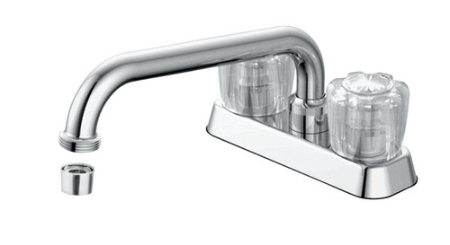 OakBrook - 67236-0001 - Coastal Chrome Two Handle Bar/Utility Faucet 4 in.