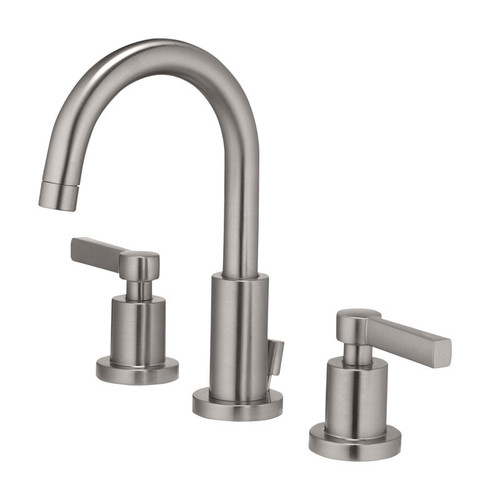 OakBrook - 67872W-6004 - Modena Brushed Nickel Widespread Lavatory Pop-Up Faucet 8 in.