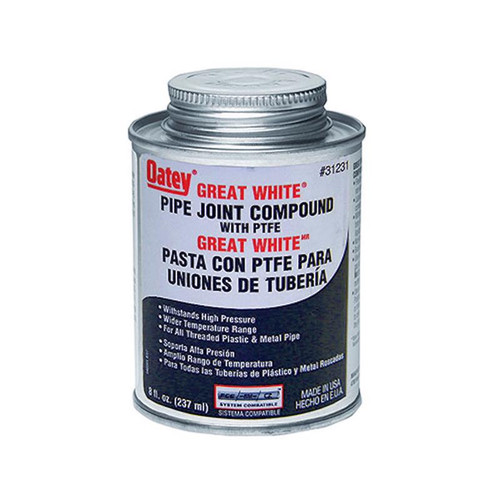 Oatey - 31232 - Great White White Pipe Joint Compound 16 oz.