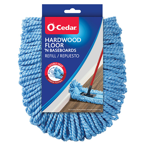 O-Cedar - 168112 - 11.16 in. L Dust Microfiber Mop Refill - 1/Pack