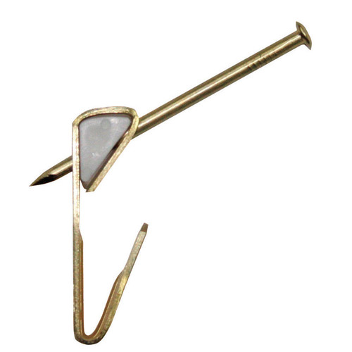 OOK - 50582 - ReadyNail Brass-Plated Conventional Picture H10 lb. - 6/Pack
