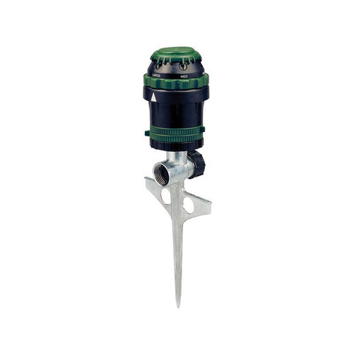 Orbit - 58573N - H2O Six Zinc Spike Base Sprinkler 5026 sq. ft.