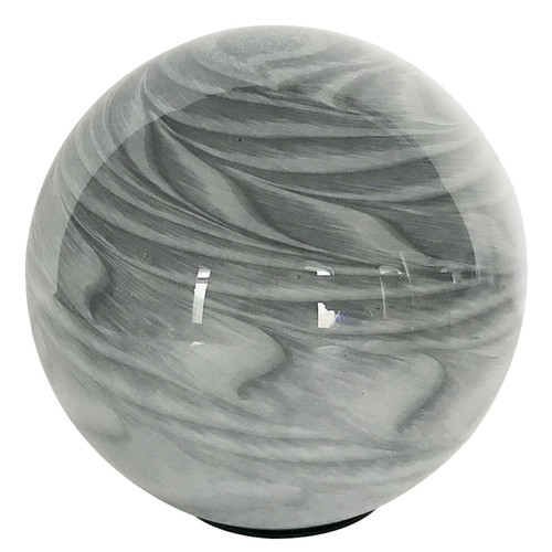 OutDoozie - SOB00008-050H - Glass Gray 5 in. H Strata Gazing Ball
