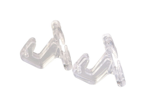 Panacea - 86304 - Clear Plastic 2 in. H Sturdy Plant Hook - 2/Pack