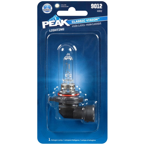 Peak - 9012-BPP - Classic Vision Halogen High/Low Beam Automotive Bulb 9012 HIR2