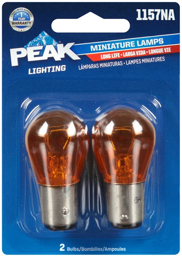 Peak - 1157NALL-BPP - Incandescent Parking/Stop/Tail/Turn Miniature Automotive Bulb 1157NA