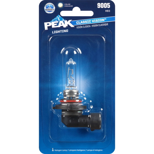 Peak - 9005-BPP - Classic Vision Halogen High/Low Beam Automotive Bulb 9005