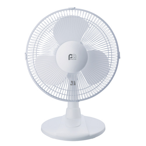 Perfect Aire - 1PAFD12 - 18.5 in. H x 12 in. Dia. 3 speed Oscillating Table Fan