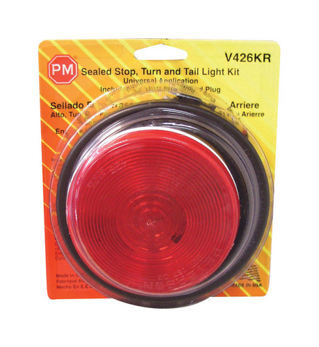 Peterson - V426KR - Red Round Stop/Tail/Turn Light Kit