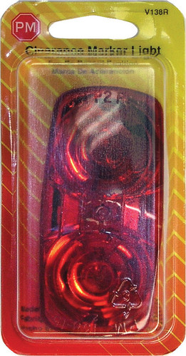 Peterson - V138R - Red Rectangular Clearance/Side Marker Light
