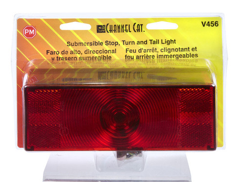 Peterson - V456 - Red Rectangular Utility Light