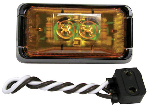 Peterson - V153KA - Amber Rectangular Clearance/Side Marker Light Kit