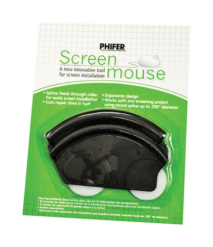 Phifer Wire - 3027440 - Screen Mouse Plastic Left/Right Other Roller