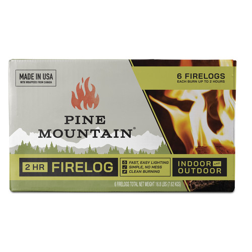 Pine Mountain - 500-160-801 - Fire Log 2hrs - 6/Pack