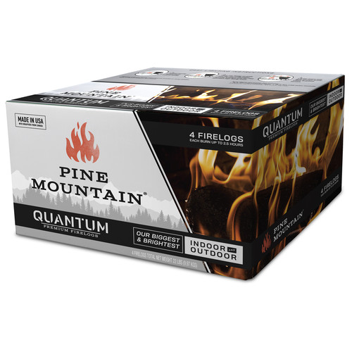 Pine Mountain - 800-000-186 - Quantum Fire Log - 4/Pack