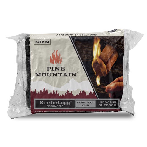 Pine Mountain - 514-158-814 - Starter Logg Pine Sawdust Fire Starter - 4/Pack