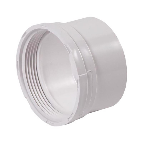 NDS - 3P11 - Schedule 35 3 in. Hub each X 3 in. D FPT PVC Pipe Adapter