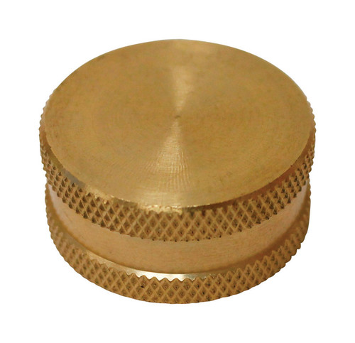 Plumb Pak - PP850-68 - Brass 3/4 in. Dia. x 3/4 in. Dia. Hose Cap with Washer - 1/Pack