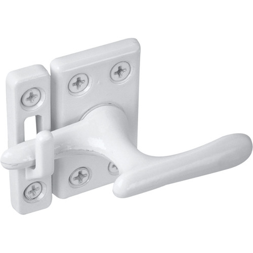 Prime-Line - U9936 - White Die-Cast Zinc Sash Lock - 1/Pack