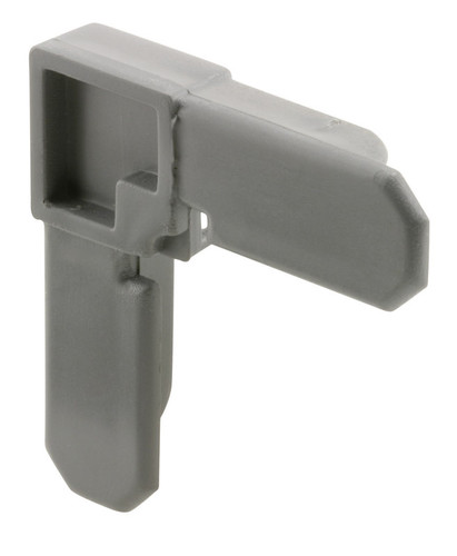 Prime-Line - PL7727 - Gray Plastic 5/16 in. W x 3/4 in. L Screen Frame Corner - 1/Pack